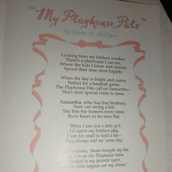 Samantha by Cindy M McClure 1990 Ashton Drake - Picture 9 of 12